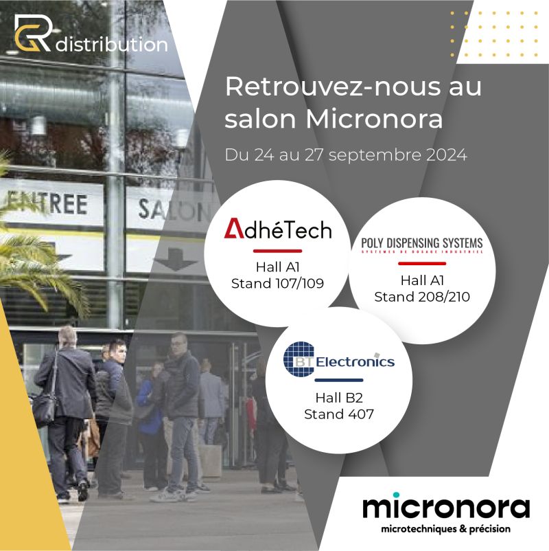 RG distribution au salon Micronora